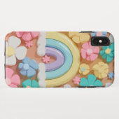 Whimsical Marshmallow Blooms - Levendige telefoonh Case-Mate iPhone Case (Achterkant (horizontaal))