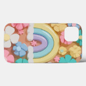 Whimsical Marshmallow Blooms - Levendige telefoonh Case-Mate iPhone Case (Achterkant (horizontaal))