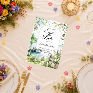 Whimsical Meeroever Cottage Romatische Trouwdag Save The Date