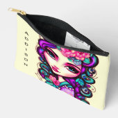 Whimsical Meisje Artistiek Klein Etui (Open)