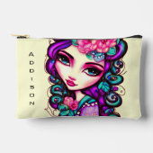 Whimsical Meisje Artistiek Klein Etui (Voorkant)