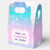 Whimsical Mermaid Birthday Party Bedankt Bedankdoosjes (Geopend)