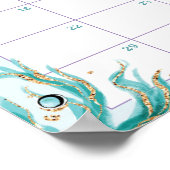 Whimsical Mermaid Council Baby's aankomende wedstr Poster (Hoek)