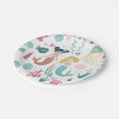 Whimsical Mermaid / Party Borden / Girls Party Papieren Bordje (Gekanteld)