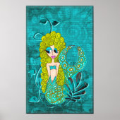 Whimsical Mermaid Poster (Voorkant)