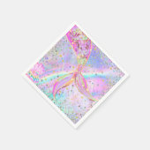 Whimsical Mermaid under the Zee Birthday Party Servet (Hoek)