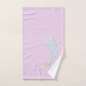 Whimsical Mermaids Monogram Bad Handdoek (Handdoek)