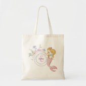Whimsical Mermaids Monogram Tote Bag (Voorkant)