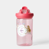 Whimsical Mermaids Monogram Waterfles (Voorkant)