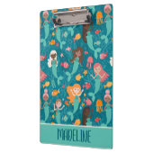 Whimsical Mermaids under the Zee Blauwgroen Klembord (Links)
