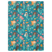Whimsical Mermaids under the Zee Blauwgroen Klembord (Achterkant)