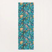 Whimsical Mermaids under the Zee Blauwgroen Yogamat (Achterkant)