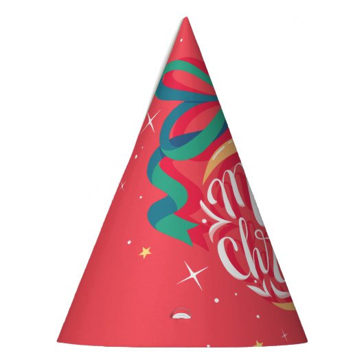 Whimsical Merry kerst | Kerstmis Feesthoedjes (Links)