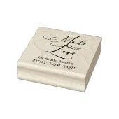 Whimsical met Love for Business Rubberstempel (Stempel)