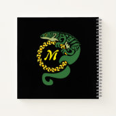 Whimsical Mexican Alligator Lizard Climate Notitieboek (Achterkant)