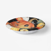 Whimsical Mice and Pumpkins Halloween Papieren Kommen (Gebogen)