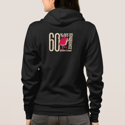 Whimsical Mindset Enlightenment Spark Women's Hoodie (Achterkant)