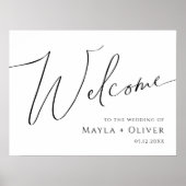 Whimsical-minimalistisch script poster (Voorkant)