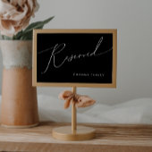 Whimsical-minimalistisch script | Zwart gereservee