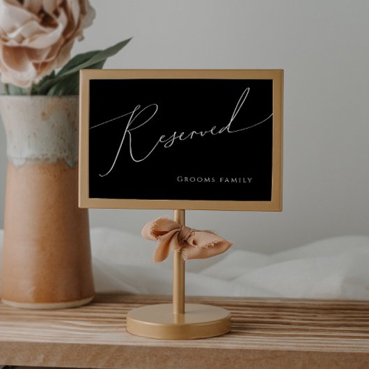 Whimsical-minimalistisch script | Zwart gereservee