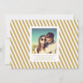 Whimsical Mod 4-Photo Save the Date | Goud (Achterkant)