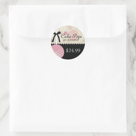 Whimsical Modern Bakery Prijs Labels (Tas)