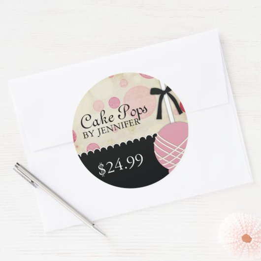 Whimsical Modern Bakery Prijs Labels (Envelop)