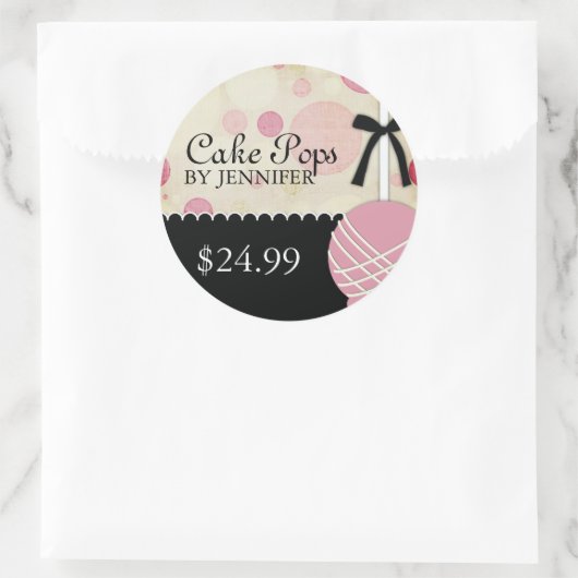 Whimsical Modern Bakery Prijs Labels (Tas)