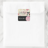 Whimsical Modern Bakery Prijs Labels (Tas)