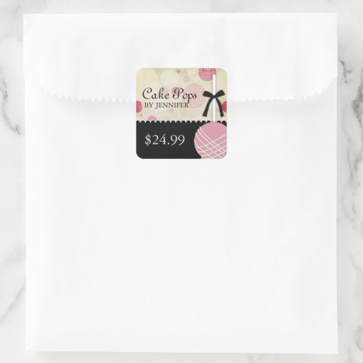 Whimsical Modern Bakery Prijs Labels (Tas)