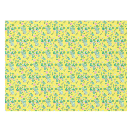 Whimsical Modern Forest Tafelkleed (Voorkant (Horizontaal))