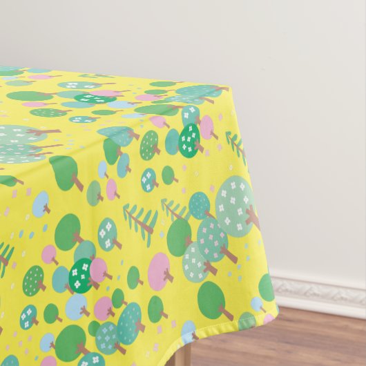 Whimsical Modern Forest Tafelkleed (Voorbeeld)