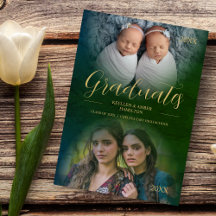 Whimsical Modern Script 2 Foto's zijn tweelingen