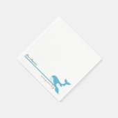 Whimsical Moeder & Baby Walvis Servet (Hoek)