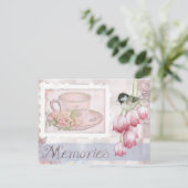 Whimsical Moederdag Scrapbook Journaal Herinnering Briefkaart (Staand voorkant)