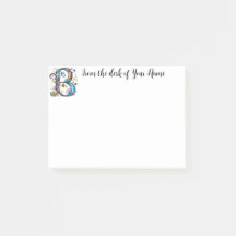 Whimsical Monogram B