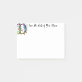 Whimsical Monogram D Post-it® Notes (Voorkant)