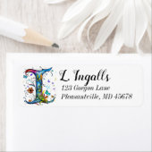 Whimsical Monogram I Etiket (Insitu)