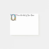 Whimsical Monogram O Post-it® Notes (Voorkant)