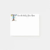 Whimsical Monogram T Post-it® Notes (Voorkant)