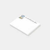 Whimsical Monogram Z Post-it® Notes (Schuin)
