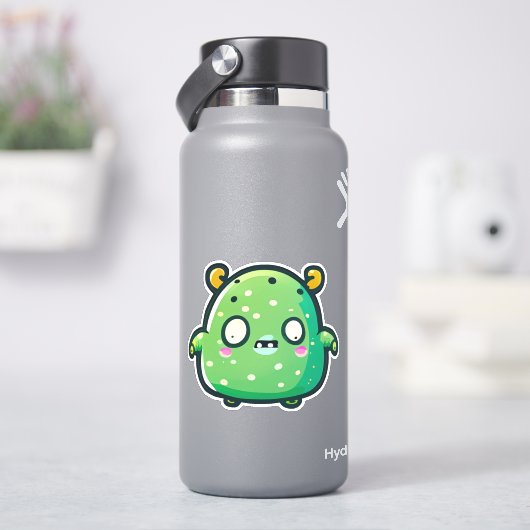 Whimsical monster sticker voor kinderen (HydroFlask)