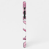 Whimsical, monstera leaf design iPhone hoesje (Linkerkant)