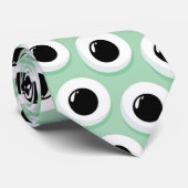 Whimsical Monsters Fun Custom Necktie Tie Stropdas (Opgerold)