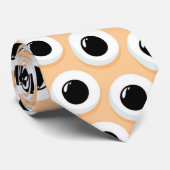 Whimsical Monsters Fun Custom Necktie Tie Stropdas (Opgerold)