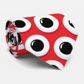 Whimsical Monsters Fun Custom Necktie Tie Stropdas (Opgerold)