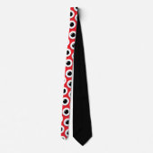 Whimsical Monsters Fun Custom Necktie Tie Stropdas (Achterkant)