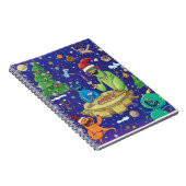 Whimsical Monsters Illustration Notebook Notitieboek (Rechterzijde)