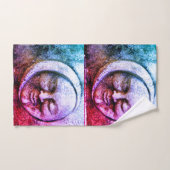 Whimsical Moon en Sun Bad Handdoek (Handdoek)