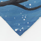 Whimsical Moon met katten Fleece Deken (Hoek)